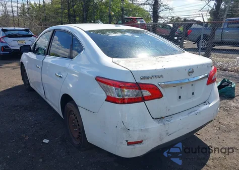 2015 Nissan Sentra Fe+ S/S/Sl/Sr/Sv from USA, damaged, VIN 3N1AB7AP6FY217606